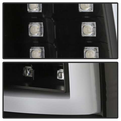 Spyder 03-06 Chevy Silverado - (Does Not Fit Stepside) LED Tail Lights - All Black ALT-YD-CS03V2-LED - 5085849