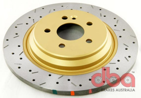 DBA 00-01 Mercedes-Benz ML430 163.172 Rear 4000 Series Drilled & Slotted Rotor - 4553XS