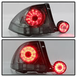 Spyder 01-03 Lexus IS300 LED Tail Lights w/Inner Trunk Lights - Smoke (ALT-YD-LIS300-LED-SET-SM) - 5085054