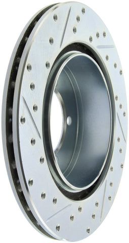 StopTech Select Sport Drilled & Slotted Rotor - Front Right - 227.46065L