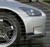 Seibon 00-03 Honda S2000 OEM Carbon Fiber Front Lip - FL0003HDS2K-OE