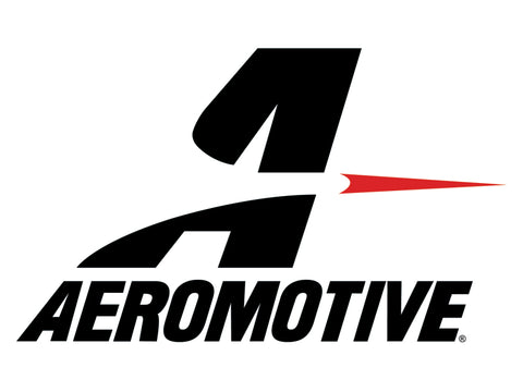 Aeromotive In-Line Fuel Filter 40-M Stainless Mesh Element ORB-10 Port (Bright-Dip Black) 2in. OD - 12330