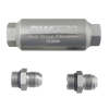 DeatschWerks 8AN 10 Micron 70mm Compact In-Line Fuel Filter Kit - 8-03-70C-010K-8