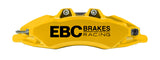 EBC Racing 08-21 Nissan 370Z Yellow Apollo-6 Calipers 355mm Rotors Front Big Brake Kit - BBK036YEL-1