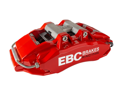EBC Racing 17-21 Honda Civic Type-R (FK8) Red Apollo-6 Calipers 380mm Rotors Front Big Brake Kit - BBK037RED-1