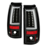 Spyder 03-06 Chevy Silverado - (Does Not Fit Stepside) LED Tail Lights - All Black ALT-YD-CS03V2-LED - 5085849