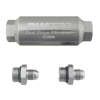 DeatschWerks 6AN 10 Micron 70mm Compact In-Line Fuel Filter Kit - 8-03-70C-010K-6