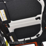 DEI 11-18 Jeep Wrangler JK 4-Door Boom Mat Complete Headliner Kit - 6 Piece - Black Leather Look - 50293