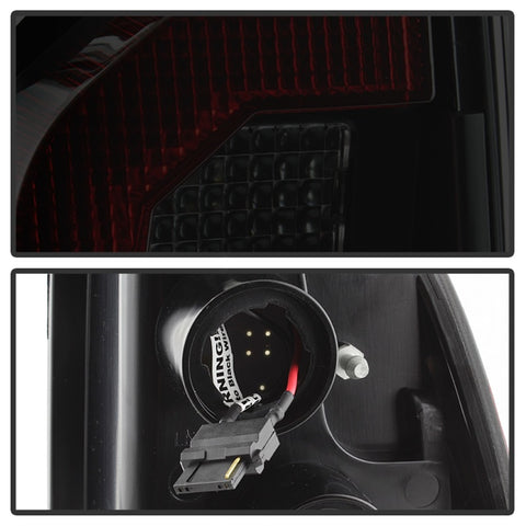 Spyder 05-15 Toyota Tacoma LED Tail Lights (Not Compatible w/OEM LEDS) - Smoke ALT-YD-TT05V2-LB-BSM - 5085474
