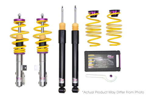 KW Coilover Kit V2 VW Eos (1F); all models all engines FWD w/o DCC - 15280085