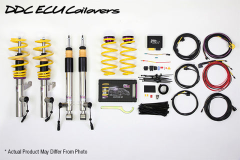 KW Coilover Kit DDC ECU 08+ A4, S4 (8K/B8) 4Dr Quattro all engines w/o Electronic Dampeing Control - 39010022