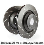 EBC 00-01 Ford Expedition 4.6 4WD USR Slotted Front Rotors - USR7168