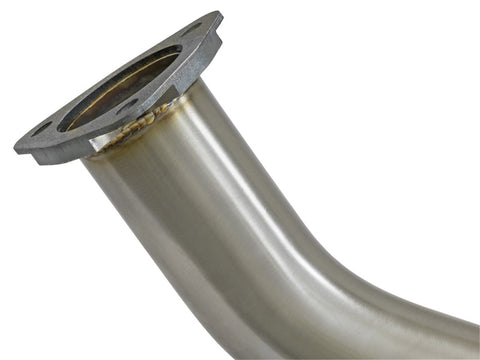 aFe POWER Takeda 16-17 Honda Civic I4-1.5L (t) 2.5-2.25in 304 SS CB Dual-Exit Exhaust Blue Tips - 49-36615-L