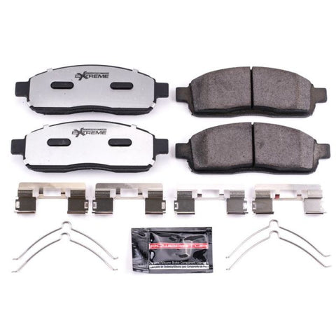 Power Stop 04-08 Ford F-150 Front Z36 Truck & Tow Brake Pads w/Hardware - Z36-1011