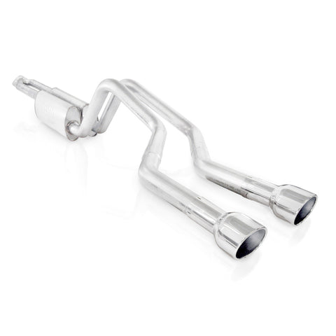 Stainless Works 2006-09 Trailblazer SS 6.0L 2-1/2in S-Tube Exhaust Y-Pipe Center Bumper Exit - TBTDLMFCBCO