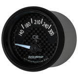 Autometer GT Series 52mm Short Sweep Electronic 140-300 Deg F Oil Temperature - 8048