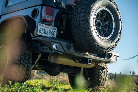 DV8 Offroad 07-18 Jeep Warngler JK Mid-Width Rear Bumper - RBJK-12