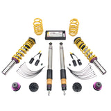 KW Coilover Kit V3 2017+ Audi A4 (B9) Sedan 2wd w/ Electronic Dampers - 352100AW