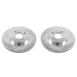 Power Stop 14-19 Ford Fiesta Front Evolution Drilled & Slotted Rotors - Pair - AR85167XPR