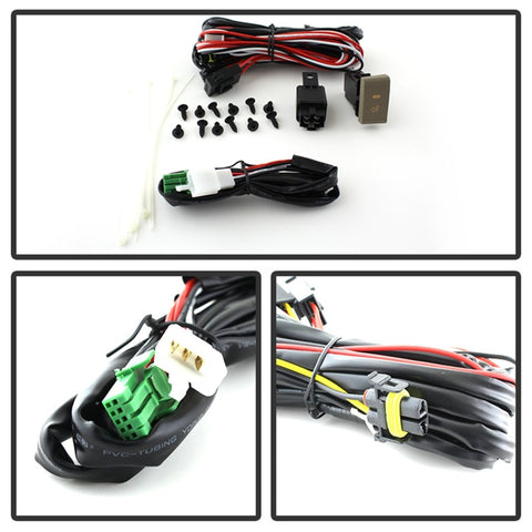 Spyder Hyundai Elantra 2014+ OEM Style Fog Lights W/Switch Clear FL-HYE2014-C - 5080462