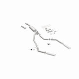 MagnaFlow 11 Ford F-150 3.7L/5.0L/6.2L SS Catback Exhaust Dual Split Rear Exit w/ 3.5in SS Tips - 15460
