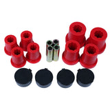 Energy Suspension 05-15 Toyota Tacoma 2WD (5-Lug) Front Control Arm Bushing Set - Red - 8.3142R
