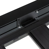ARB Aluminum Awning, Black Frame, 8.2FT x 8.2FT, Installed with LED Light Strip - 814412A