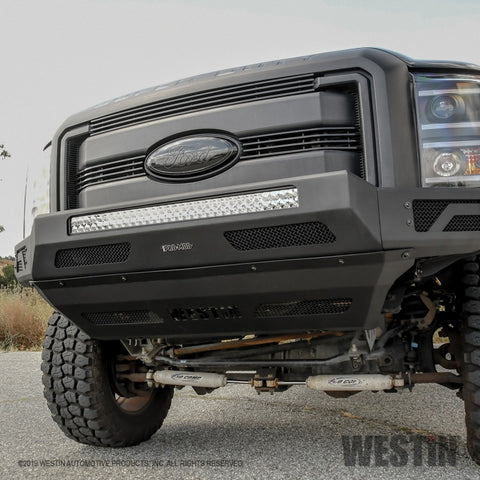 Westin 11-16 Ford F-250/350/450/550 Pro-Mod Skid Plate - Tex. Blk - 58-71205