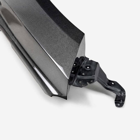 Seibon 2022 Nissan Frontier MB-Style Carbon Front Fibers Pair (2in rise 4in Wider) - FF22NSFT-MB