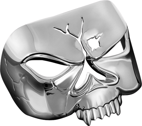 Kuryakyn Zombie Taillight Cover Chrome - 9009