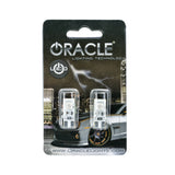 Oracle T10 2 LED 3 Chip Flank Bulb (Pair) - Red - 4903-003