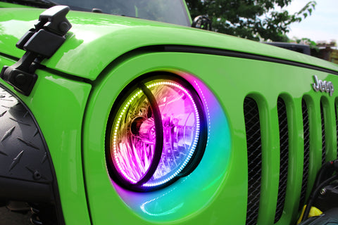 Oracle 07-16 Jeep Wrangler JK SMD HL - ColorSHIFT Dynamic - 7079-332