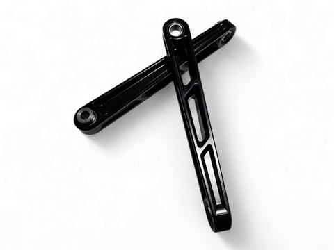 Elektric Offroad 2022+ Polaris Rzr Pro R Turbo R Volt Billet Front Sway Bar Links Anodized Black - SBL610022