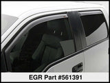 EGR 15+ Chevy Colorado/GMC Canyon Ext Cab In-Channel Window Visors - Set of 2 (561391) - 561391