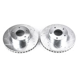 Power Stop 2004 Pontiac GTO Front Evolution Drilled & Slotted Rotors - Pair - AR8282XPR