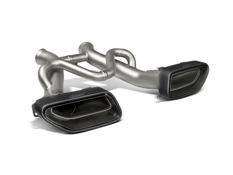 Akrapovic 14-17 McLaren 650S/650S Spyder Slip-On Line (Titanium) w/ Carbon Tips - S-MC/TI/2