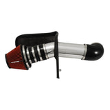 Spectre 06-07 Chevy Trailblazer V8-6.0L F/I Air Intake Kit - Polished w/Red Filter - 9911
