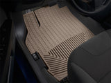 WeatherTech 11+ BMW 5-Series (F10) Front Rubber Mats - Tan - W204TN