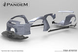 GReddy Nissan GTR R35 Version 2 Pandem X Rocket Bunny Rear Under Diffuser - 17020611
