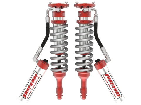 aFe 05-22 Toyota Tacoma L4 2.7L Sway-A-Way 2.5in Front Coilover Kit w/ Compression Adjusters - 101-5600-19-CA