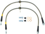 StopTech 07-13 Acura MDX Front SS Brake Lines - 950.40015