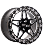 Belak 13x10 / 5in BS / 5x100 BP / High Pad / Series 3 Wheel - Single Beadlock - 13105100S35BS-SBL