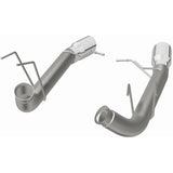 MagnaFlow 13 Ford Mustang Dual Split Rear Exit Stainless Axle-Back Cat Back Exhaust (Competition) - 15152