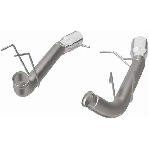 MagnaFlow 13 Ford Mustang Dual Split Rear Exit Stainless Axle-Back Cat Back Exhaust (Competition) - 15152