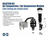 Bilstein 10-12 Land Rover Range Rover B4 OE Replacement Air Suspension Strut - Front Left - 45-240690