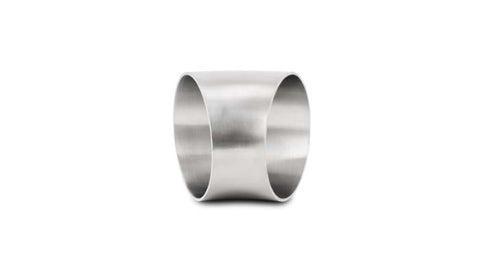 Vibrant 2.75in OD T304 SS 45 Deg Mandrel Bend Elbow (2.75in Centerline Radius) - 13331