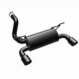 MagnaFlow 2018+ Jeep Wrangler 3.6L Dual Black Tip Axle-Back Exhaust - 19388