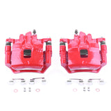 Power Stop 98-02 Chevrolet Prizm Front Red Calipers w/Brackets - Pair - S2048