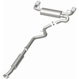 MagnaFlow 13 Scion FR-S / 13 Subaru BRZ Dual Split Rear Exit Stainless Cat Back Performance Exhaust - 15157