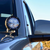 Rigid Industries 16-20 Toyota Tacoma A-Pillar Light Kit (Incl. 4In 360-Series Drive) - 46708